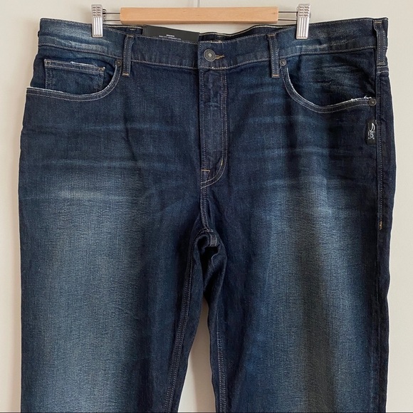 NEW Silver Jeans Grayson Easy Fit Straight Leg Men's Sz 40X32 Dark wash - Picture 3 of 12